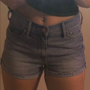 hollister jean shorts